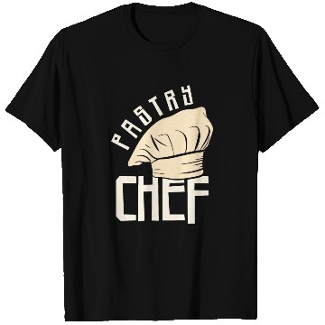 Discover Pastry Chef Skull Baking Pastry Baked Goods T Shirts