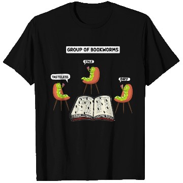 Discover Group of Bookworms T Shirts