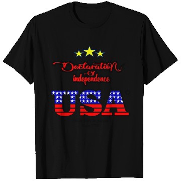 Discover Declaration of Independence 1776- Independence Day T Shirts