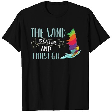 Discover Windsurfing Board Sail Paddle Windsurfer T Shirts