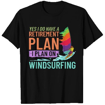 Discover Windsurfing Board Sail Paddle Windsurfer T Shirts