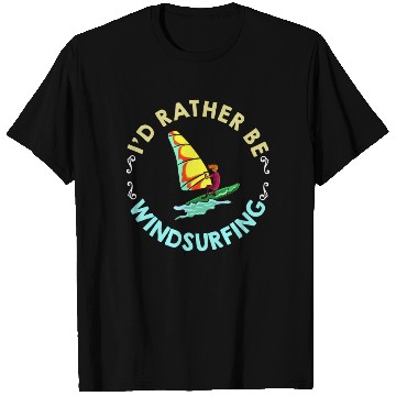 Discover Windsurfing Board Sail Paddle Windsurfer T Shirts