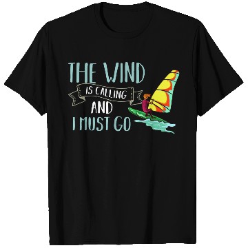 Discover Windsurfing Board Sail Paddle Windsurfer T Shirts