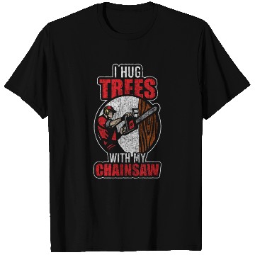 Discover Wood Forestry Chainsaw Saw T Shirts