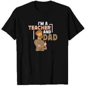 Discover I'm A Teacher And Dad Homeschool Homeschooling T Shirts
