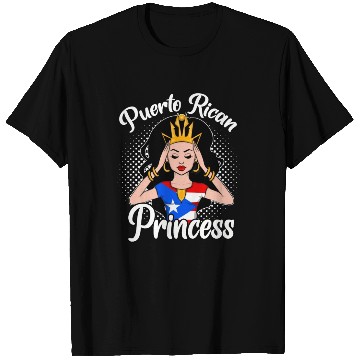 Discover Puerto Rican Princess T Shirts