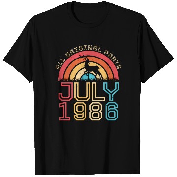 Discover July 1986 Vintage T Shirts