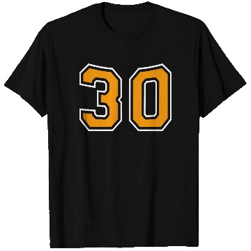 Discover Number 30 Orange T Shirts