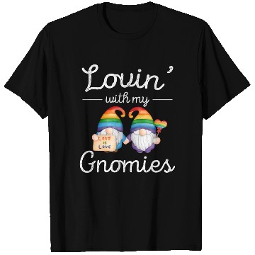 Discover LGBT Gnome Lover Rainbow Pride Month T Shirts