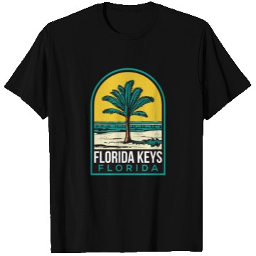 Discover Florida Keys Vintage Beach T Shirts