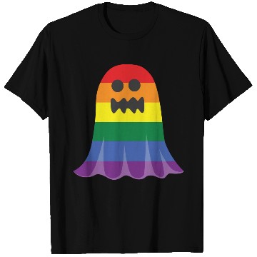 Discover ghost gay pride funny T Shirts