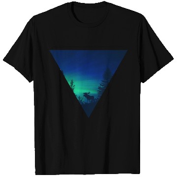 Discover Geometric Moose - Polarlight T Shirts