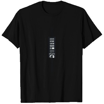 Discover Adventure snowboarding T Shirts