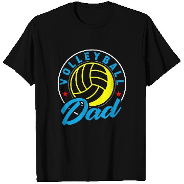 Discover Volleyball Daddy Volleyball Dad T Shirts
