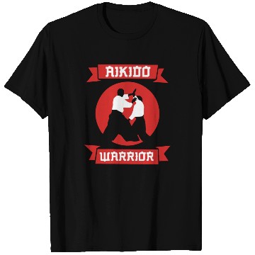 Discover Aikido Warrior Martial Arts Training Fighter T Shirts