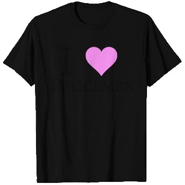 Discover I Heart Policemen (I Love Policemen) T Shirts