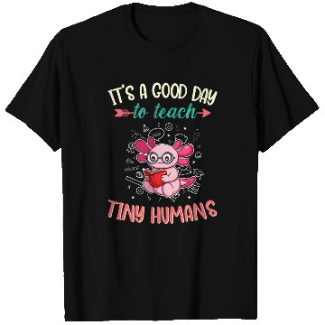 Discover Good Day To Teach Tiny Humans Elementary Teacher T Shirts
