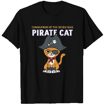 Discover Pirate Cat T Shirts