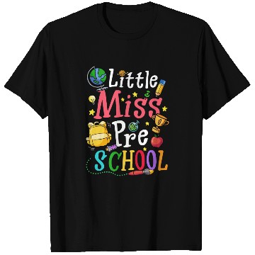 Discover Little Miss Preschool Back to School T Shirts