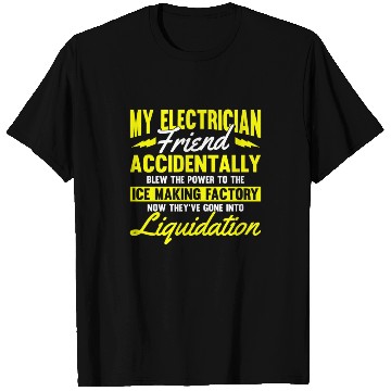 Discover Electrician Electrical Engineer Lineman T Shirts