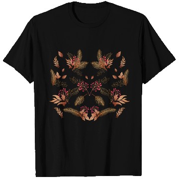 Discover Sparkling Gold Leaves T Shirts
