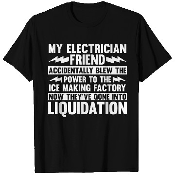 Discover Electrician Electrical Engineer Lineman T Shirts