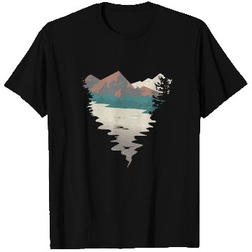 Discover Mountain Hiking T Shirts