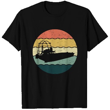 Discover Airboat Fanboat Airboating Planeboat Swamp boat T Shirts