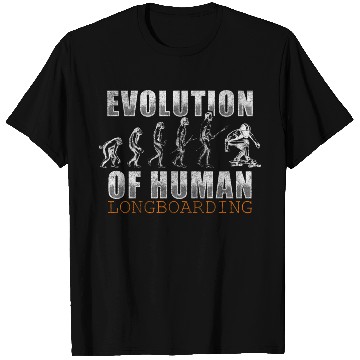 Discover Longboard Skateboard Cool Board T Shirts