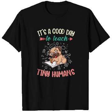Discover Good Day To Teach Tiny Humans Elementary Teacher T Shirts