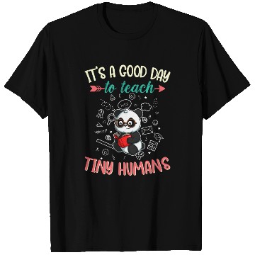 Discover Good Day To Teach Tiny Humans Elementary Teacher T Shirts