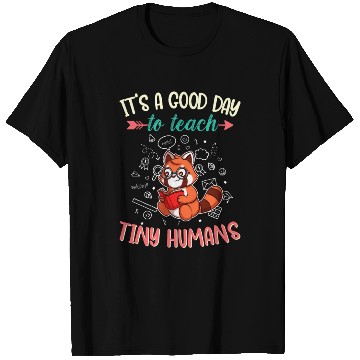 Discover Good Day To Teach Tiny Humans Elementary Teacher T Shirts