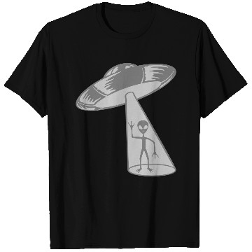 Discover UFO alien waves friendly T Shirts