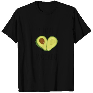 Discover I love Avocado Hearth T Shirts