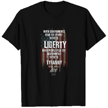 Discover Liberty versus Tyranny T Shirts