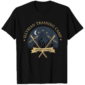 Discover ACOTAR Illyrian Training Camp Camping Lover T Shirts