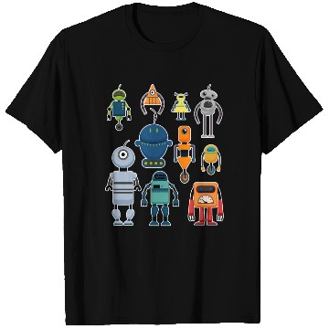 Discover Kids Robot Cool Robotics Boys Robots T Shirts