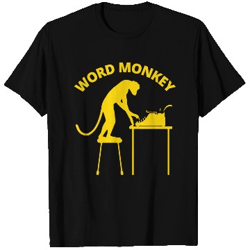 Discover Word Monkey T Shirts