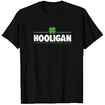 Discover Hooligan Ireland Clover T Shirts