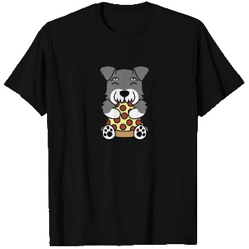 Discover Schnauzer Pizza Lover T Shirts