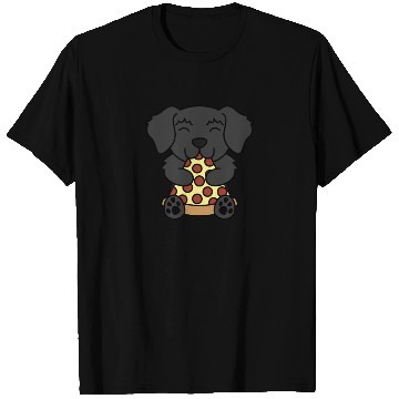 Discover Newfoundland Dog Pizza Lover T Shirts