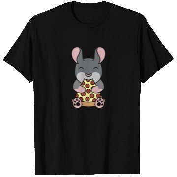 Discover Chinchilla Pizza Lover T Shirts