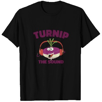 Discover Music Turnip Party Music Lover Vegetable T Shirts