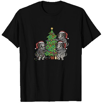 Discover Irish Wolfhound Christmas Tree T Shirts