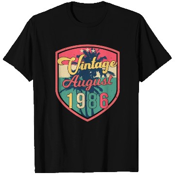 Discover August 1986 Gift Idea T Shirts