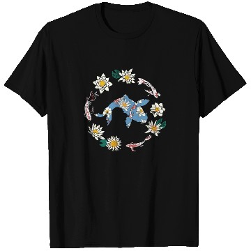 Discover Koi Carp Japan Fish Colorful Pond Hobby T Shirts