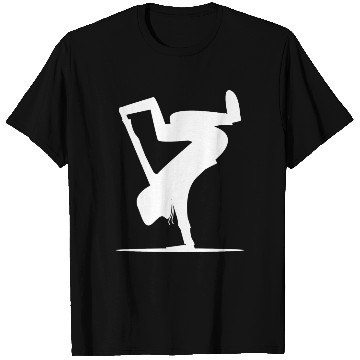 Discover Break dance Bboy Bgirl Cartoon silhouette T Shirts
