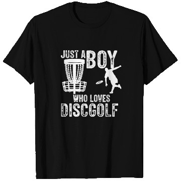 Discover Boy Who Loves Disc Golf Vintage Ultimate Frisbee T Shirts