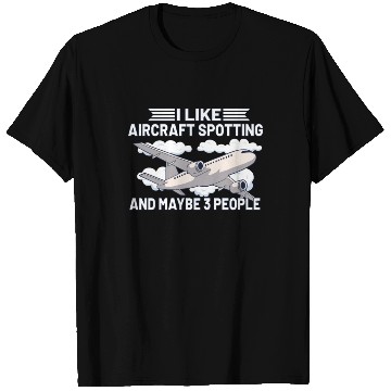 Discover Aircraft Spotting Airplane Aircraft Spotter T Shirts