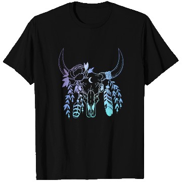 Discover Longhorn Flowers Western Girls Women T Shirts